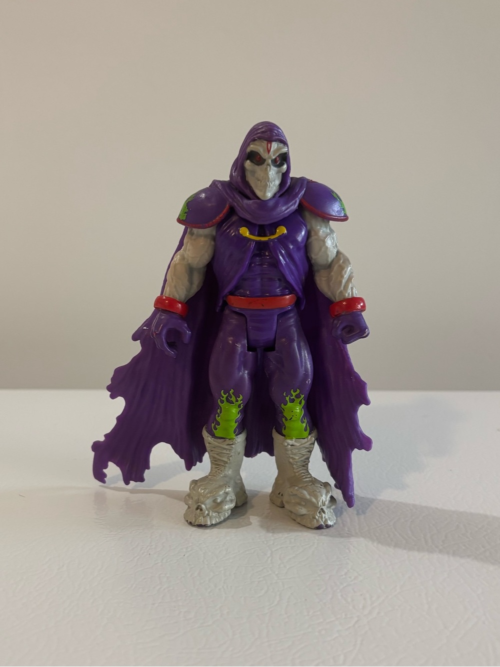 Monster Jam Grave Digger Grim Reaper Action Figure Spin Master 5” Toy Purple